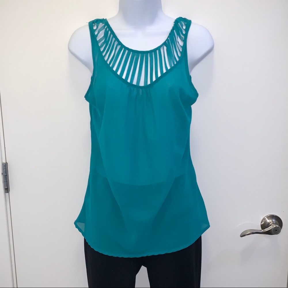 Turquoise Blouse